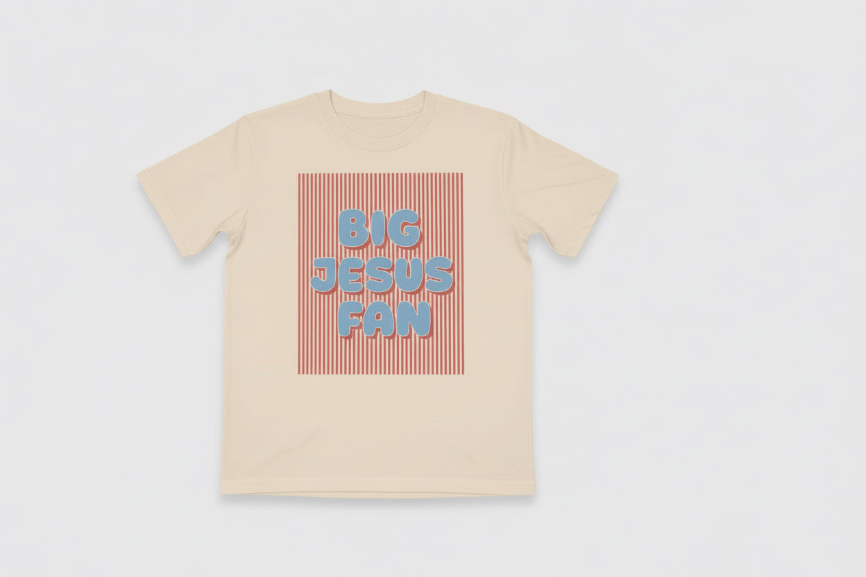 Kids BIG JESUS FAN shirt